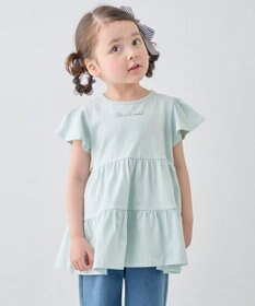 ANY KIDS 【綿100%/接触冷感】ひんやり ティアードチュニック