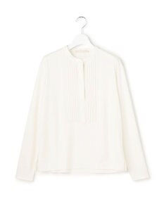 ICB L イージージョーゼット ピンタックカットソー