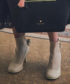 TOCCA BACK RIBBON SHORTBOOTS ショートブーツ