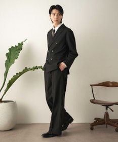 WEGO 【セットアップ対応】ワイドストレートスラックス