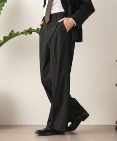 WEGO 【セットアップ対応】ワイドストレートスラックス