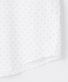 JOSEPH ABBOUD 【UVカット】オーガニックコットンプリッセ 七分袖シャツ