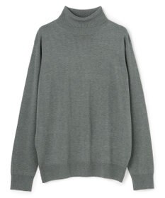 UNFILO MENS 【男女兼用】ソフトサーモ アンチピリングニット タートルネック