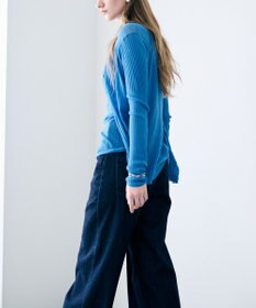 uncrave ランダムリブシアーニット カーディガン