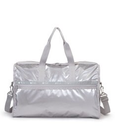 LeSportsac DELUXE LG WEEKENDER/フロストシルバーシャイン