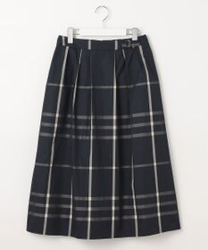 J.PRESS LADIES 【洗える】 メモリーウェザー チェック スカート