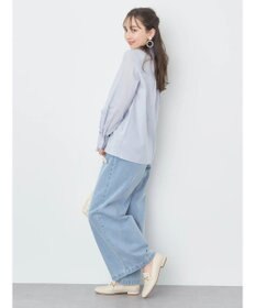 earth music&ecology ピンタックレースブラウス