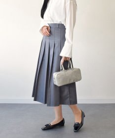 INTER-CHAUSSURES 【CHRISTIAN VILLA】ミディアムサイズレザーハンドルバッグ