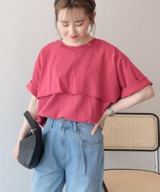 AMERICAN HOLIC レイヤード風加工Ｔシャツ