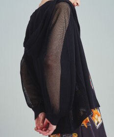 GRACE CONTINENTAL メッシュニットフーディー