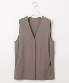 J.PRESS LADIES 【洗える】Hari-Puru jersey ジレ