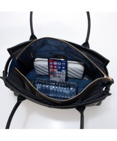 UNBILLION ペルケ perche / 牛革×ナイロンランドスケープトート