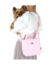 PET PARADISE ディズニー ミニーマウス 撥水 お散歩バッグ