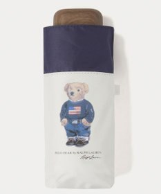 MOONBAT 【WEB限定】POLO RALPH LAUREN(ポロ ラルフローレン) 晴雨兼用日傘 折りたたみ傘 コンパクト ポロベア 一級遮光 遮熱 UV
