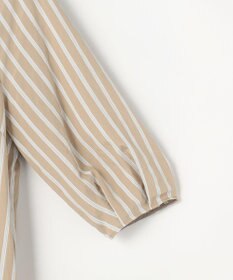 自由区 ビスコースナイロンドビーストライプ ワンピース