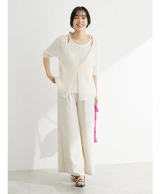 Green Parks テープヤーンドッキングニットプルオーバー