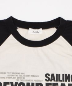 WEGO 【ユニセックス着用ITEM/MLサイズ展開】ヴィンテージライクラグラングラフィックT（SS）