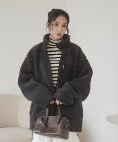 WEGO 【ユニセックス着用ITEM/SMLサイズ展開】ボアブルゾン