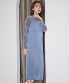 Feroux 【洗える】ベロア ハイネックトップス