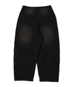 WEGO スウィッチングデニムカーゴパンツ