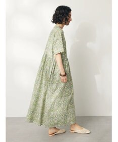 CRAFT STANDARD BOUTIQUE インド綿アラベスク柄ワンピース