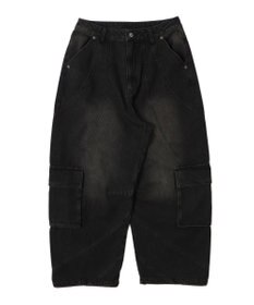 WEGO スウィッチングデニムカーゴパンツ
