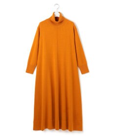 J.PRESS YORK STREET 【WOMEN】ANTI PILLING WOOL Aラインニットワンピース