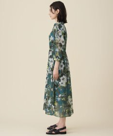 自由区 S ボタニカルプリント ワンピース