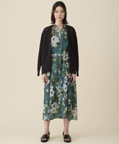 自由区 S ボタニカルプリント ワンピース