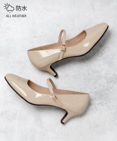 Dominic3 晴雨兼用 メリージェーン レザーパンプス