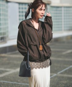 23区 L 【SLOW/一部店舗限定】ナイロン パーカー ブルゾン