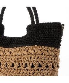 UNBILLION カシュカシュ cachecache / 切替柄編2wayミニトート