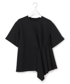 23区 【エステータ】コットンコンプレッシャージャージー タックデザイン カットソー