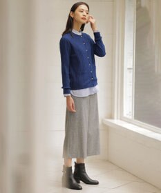 J.PRESS LADIES 【洗える】PINオックス ボタンダウン シャツ