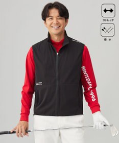 23区GOLF 【MEN】【ストレッチ/撥水】ライトベスト 清涼感と機能性 暑い季節もさわやかに