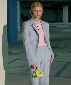 LeSportsac MSGM MICRO WEEKENDER/マイクロイエロー