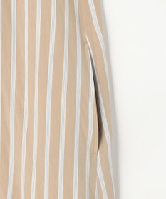 自由区 ビスコースナイロンドビーストライプ ワンピース