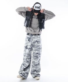 WEGO 【ユニセックス着用ITEM】コンパクトフィットロゴプルパーカー