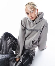 WEGO 【ユニセックス着用ITEM】コンパクトフィットロゴプルパーカー