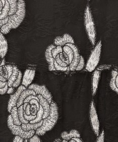 GRACE CONTINENTAL ハイネック刺繍ワンピース