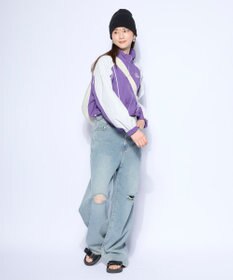 OP／FILA 【Kappa】ショート丈 ナイロントラックジャケット