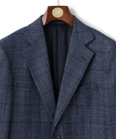 J.PRESS MEN 【KING SIZE】【ソフトタッチツイスト】ミスティックチェック ジャケット