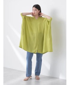 earth music&ecology レーヨンビッグシャツチュニック