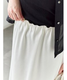 Te chichi バイアスサテンスカート