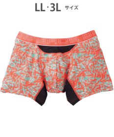 WACOAL MEN ボクサーパンツ 風が通ってムレ軽減。 ダブルエアスルータイプ 吸汗速乾 前閉じ GT3910 /ブロス バイ ワコールメン