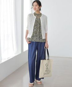 組曲 S 【先行予約】ライトオンスデニム ワイドシルエットパンツ