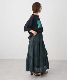 CRAFT STANDARD BOUTIQUE インド綿ドット刺繍スカート