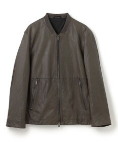 JOSEPH HOMME 新素材【シャツ感覚で羽織れる軽さ】シュリンクエアレザー　ブルゾン