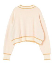 Green Parks Ｍｉｆｆｙ／配色ニットプルオーバー