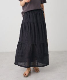 CRAFT STANDARD BOUTIQUE インド綿ドット刺繍スカート